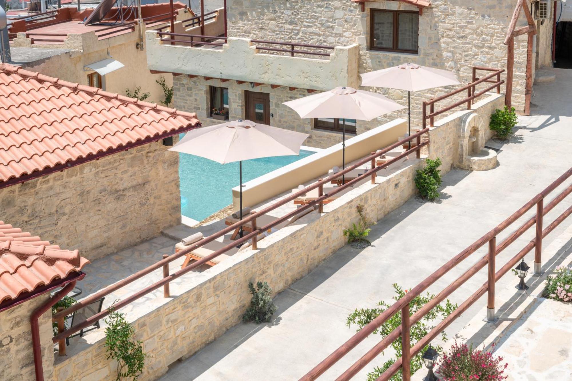 Draganigo Luxury Stone Houses 40 Min From Matala Ano Moulia Exterior foto
